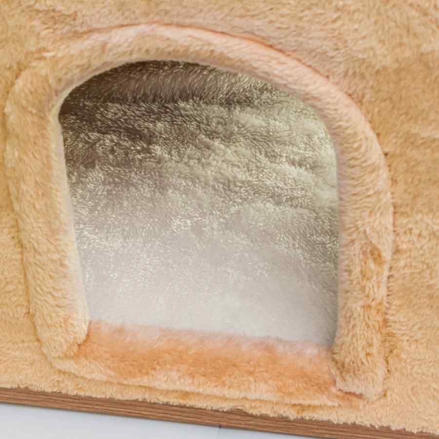 Mueble De Melamina 2 Niveles C&P (40x40x80 Cm) Beige/Camello, , large image number null